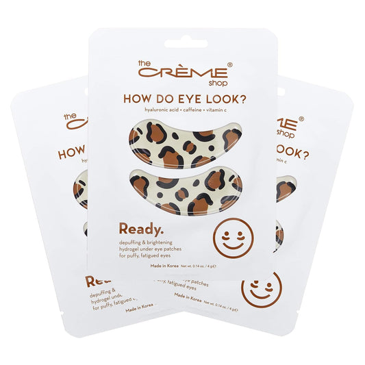 The Crème Shop | How Do Eye Look? Hydrogel Under Eye Patches (Ready) - 3 Pack