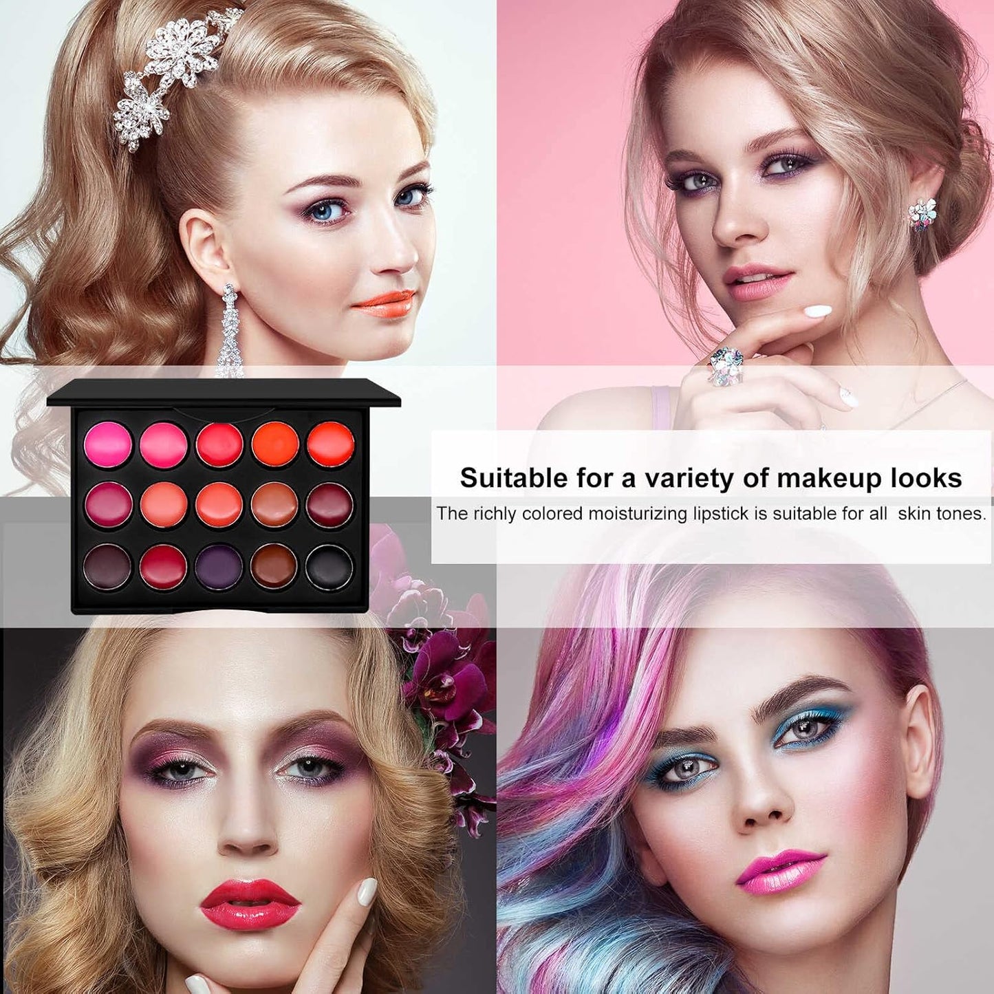 All-in-one Makeup Full Gift Set for Women, Include Makeup Brush, Eyeshadow Palette, Lip Gloss Set, Lipstick, Blush, Foundation, Concealer, Mascara, Eyebrow Pencil
