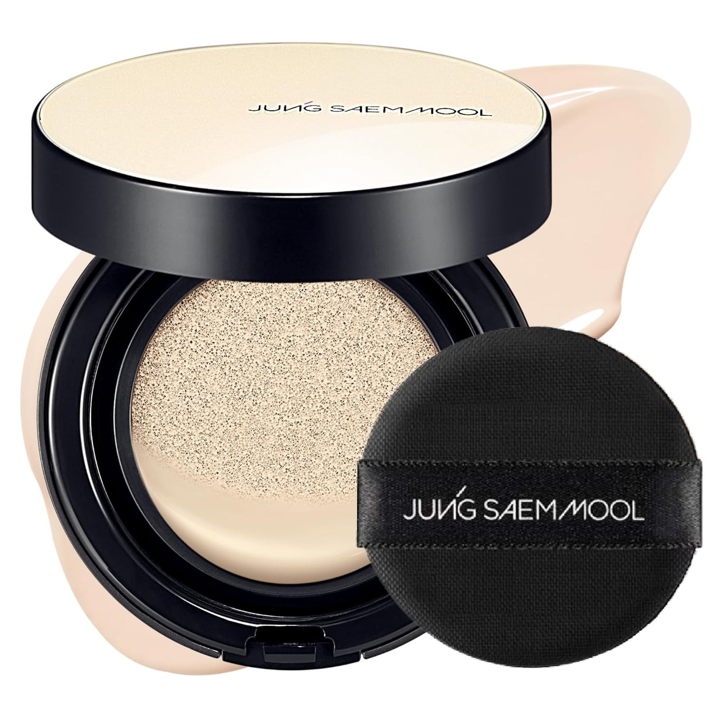 [JUNGSAEMMOOL OFFICIAL] Essential Skin Nuder Cushion (01 Fair) | Refill Not Included | Natural Finish | SPF50 Broad Spectrum | Makeup Artist Brand | Cream Foundation