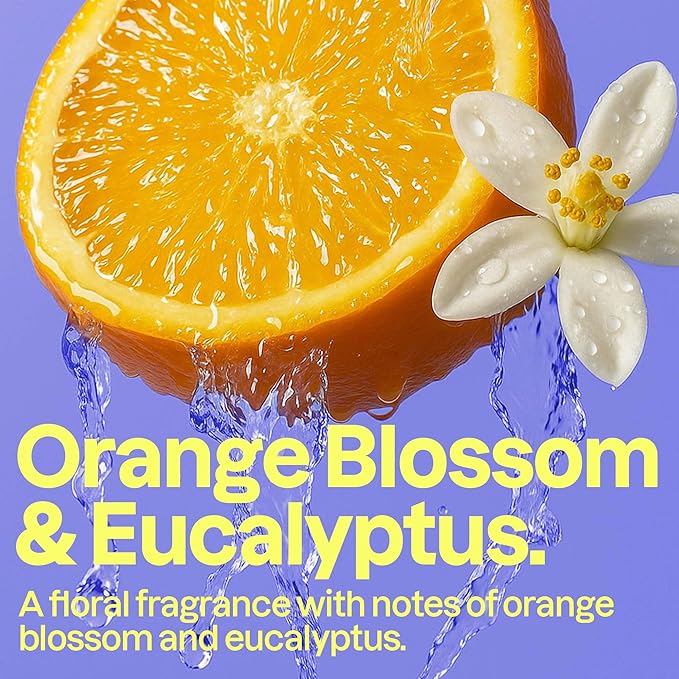 ATTITUDE Foaming Hand Soap, EWG Verified, Plant and Mineral-Based Ingredients, Vegan and Cruelty-free Personal Care Products, Orange Blossom & Eucalyptus Scent,10 Fl Oz