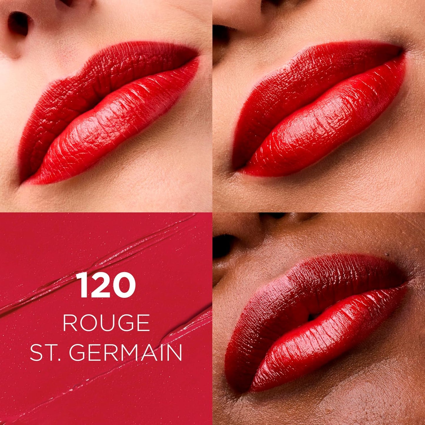 L'Oreal Paris Colour Riche Original Creamy, Hydrating Satin Lipstick with Argan Oil and Vitamin E, Rouge St. Germain , 1 Count