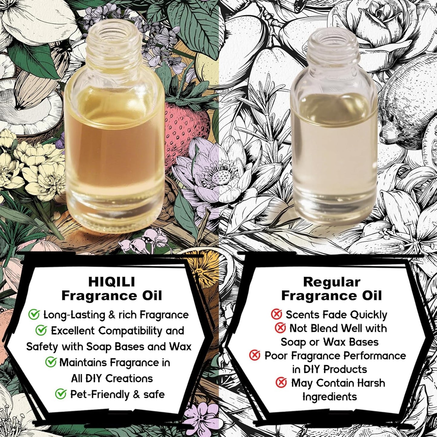 HIQILI Black Tea Fragrance Oil for Diffuser & Car Air Freshener, Long-Lasting Hotel Scent, Candle & Soap Making Supplies - 1 Fl Oz