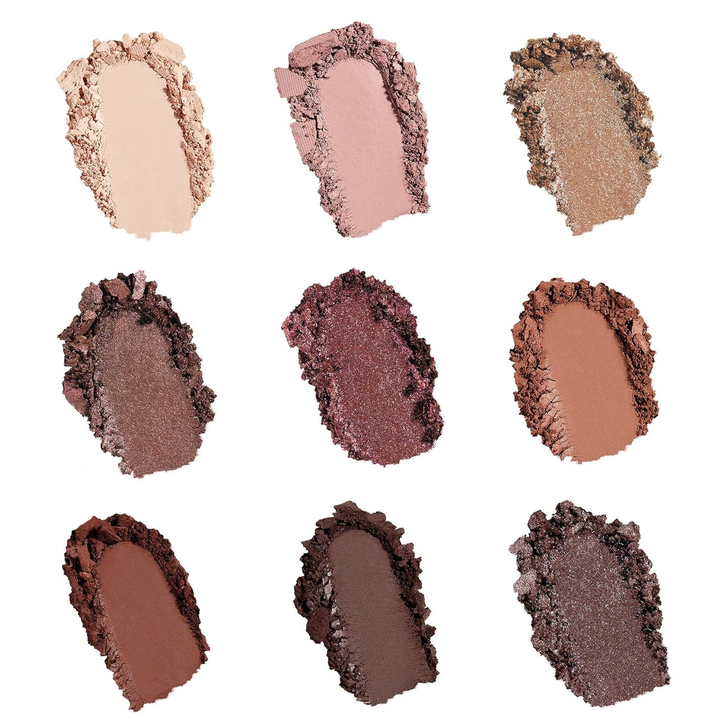 Sigma Beauty On-the-Go Eyeshadow Palette - Hazy - 9 Bold Eyeshadow Shades in Matte, Shimmer and metallic Finishes - Highly Pigmented Vegan Eye Makeup Palette - Clean Beauty Products