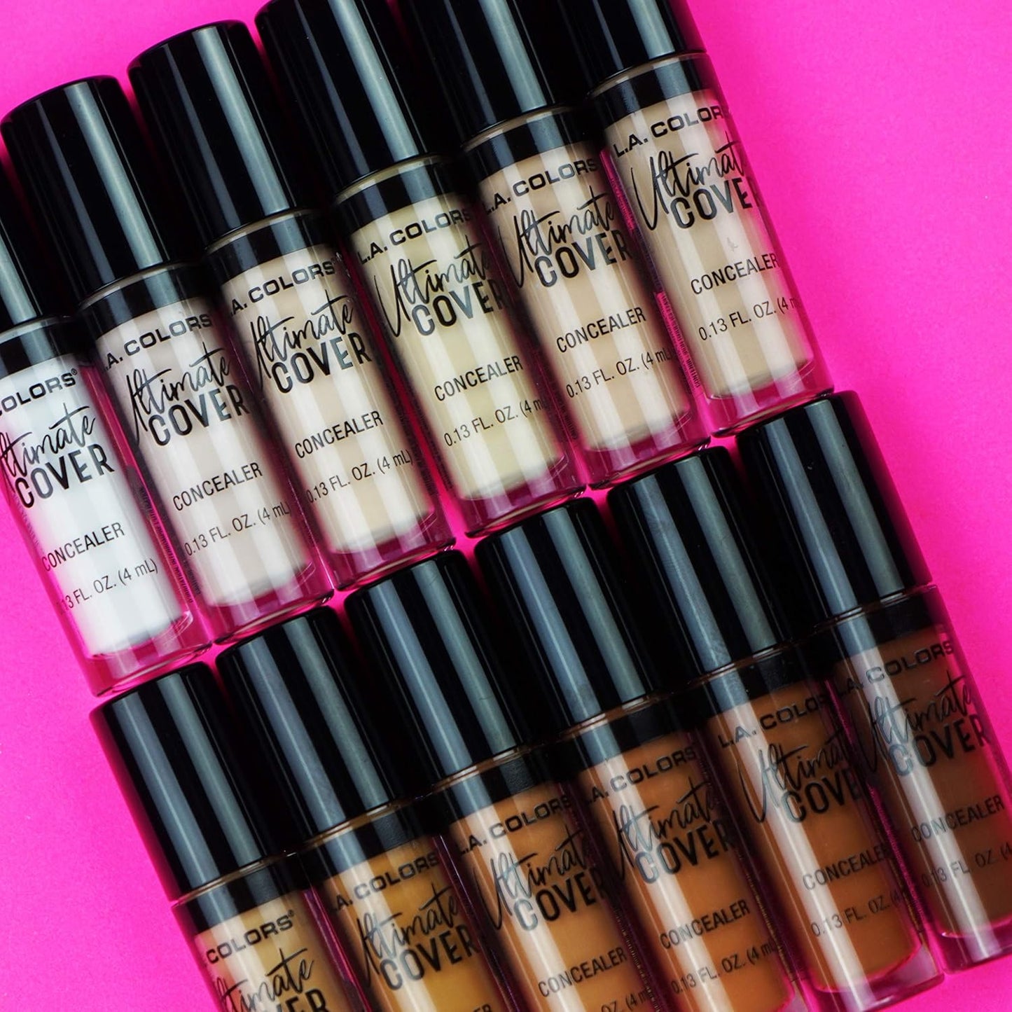 L.A. COLORS Ultimate Cover Concealer- Toast, 0.13 Fl Oz
