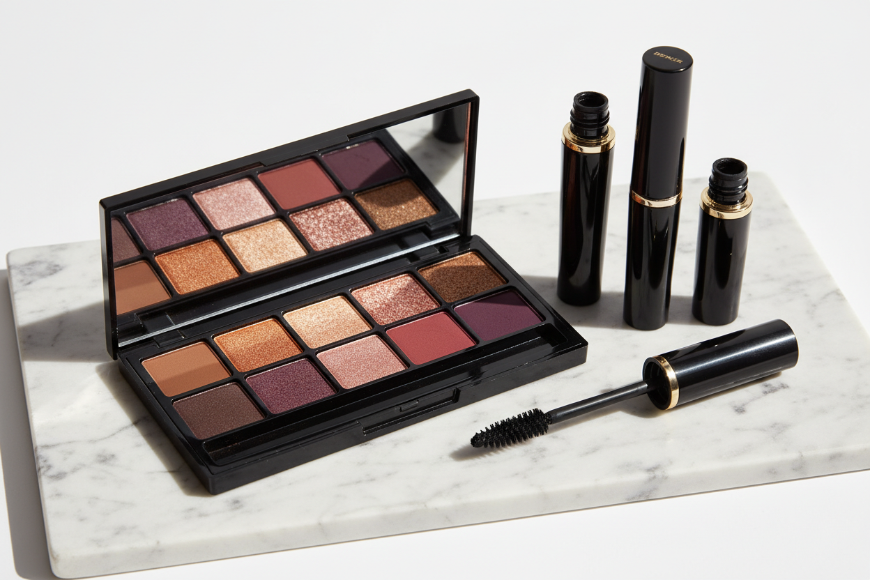 Eyeshadows & Mascaras (make it real photo)